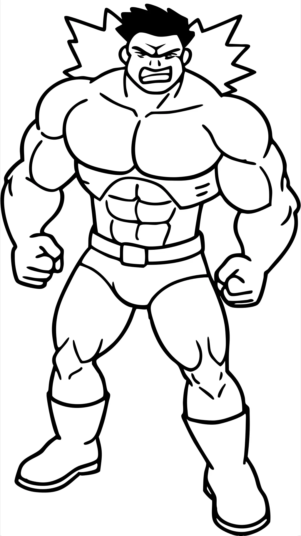 hulk printable coloring pages